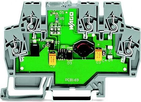 Immagine prodotto Wago Convertitore DC/DC 24V/12V, 0,5A f.TS35 859-805 Tipo di tensione di alimentazione DC, 1° tensione