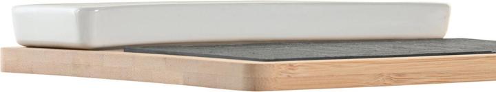Produktbild DKD Home Decor Satz für Appetithäppchen 24 x 7 x 2,5 cm natürlich Schwarz Tafel