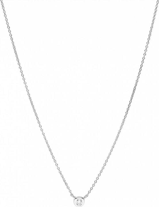 Immagine prodotto Collana "Il mio primo diamante", oro bianco 14 K (Oro bianco 14 K)