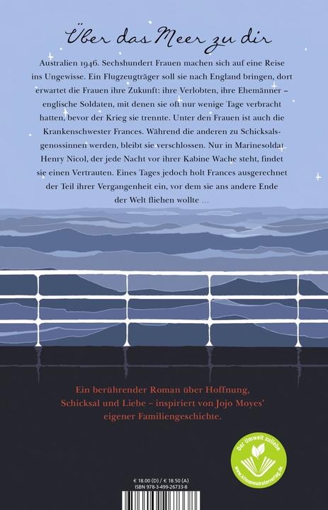 Actual product image Über uns der Himmel, unter uns das Meer (German, Jojo Moyes, 2016)