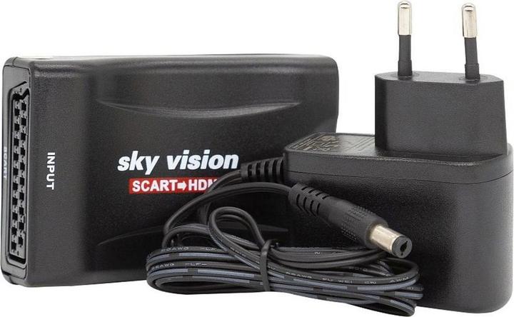Produktbild Sky Vision SCART auf HDMI Konverter, PAL, NTSC, 1080P, VHS, Xbox, PS3