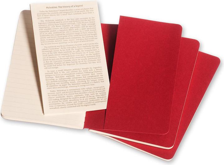 Immagine prodotto Moleskine Quaderni Cahier (A6, Nessuna, Copertina morbida)