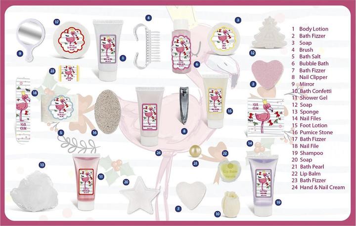 Produktbild Accentra Adventskalender FLAMINGO