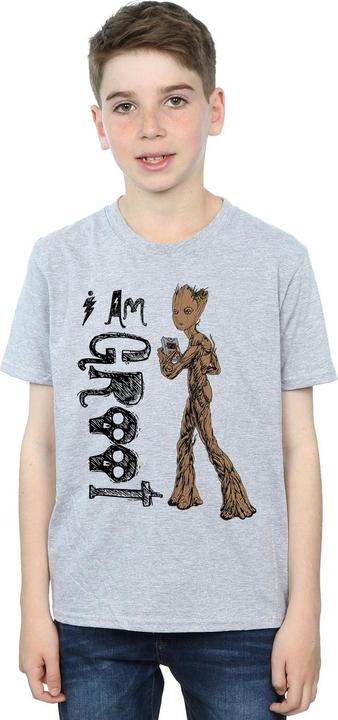 Immagine prodotto Avengers Infinity War I Am Teenage Groot Maglietta Ragazzi (140, 146)
