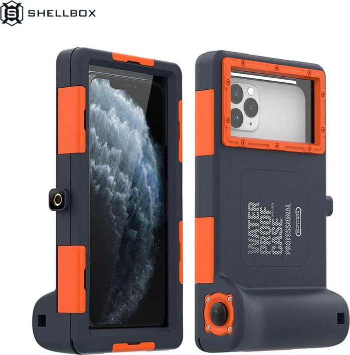 Immagine prodotto PhoneLook SHELLBOX Custodia universale per smartphone Custodia impermeabile professionale di seconda (Apple iPhone 13 Pro Max, Apple iPhone 11 Pro Max, Apple iPhone 14, Apple iPhone XS, Apple iPhone 6 Plus, Apple iPhone XS Max, Apple iPhone XR, Apple iPhone 12, Apple iPhone 11 Pro, Apple iPhone 13, Apple iPhone X, Apple iPhone 6, Apple iPhone 8, Apple iPhone 14 Pro Max, Apple iPhone 7)