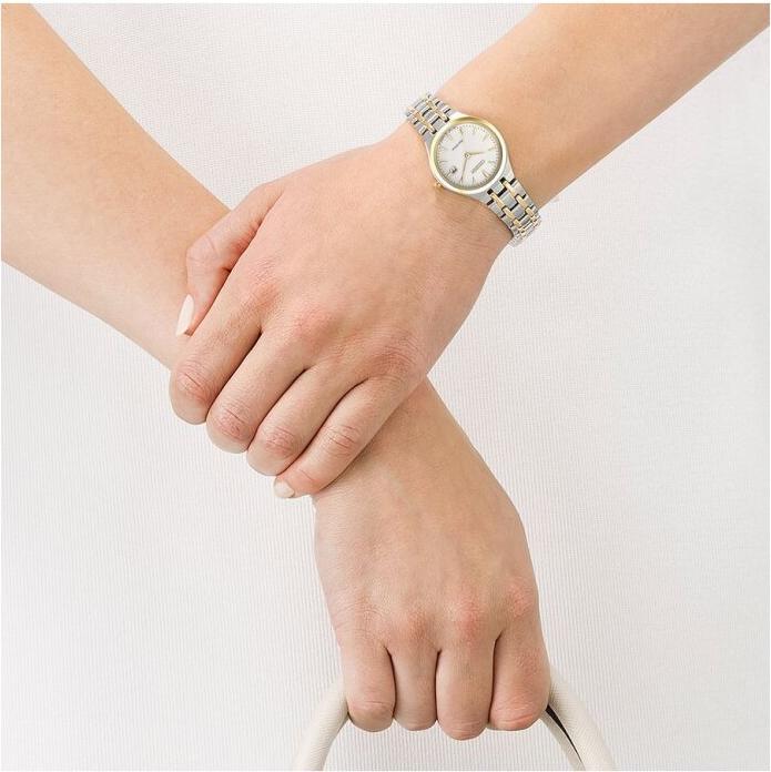 Actual product image Citizen EW2484-82B Elegance Ladies 28mm 3ATM (Analogue wristwatch, 28 mm)