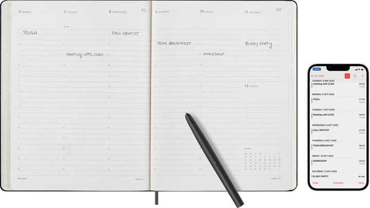 Immagine prodotto Moleskine Calendario intelligente (19 x 25 cm, Inglese)