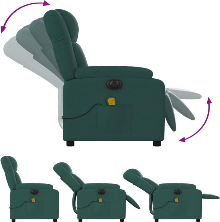 Produktbild VidaXL Massagesessel Elektrisch Stoff