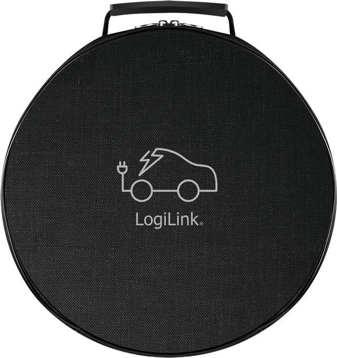Immagine prodotto LogiLink Stazione di ricarica mobile per veicoli elettrici (Tipo 2, 3.70 kW, 16 A, CEE 7/7)