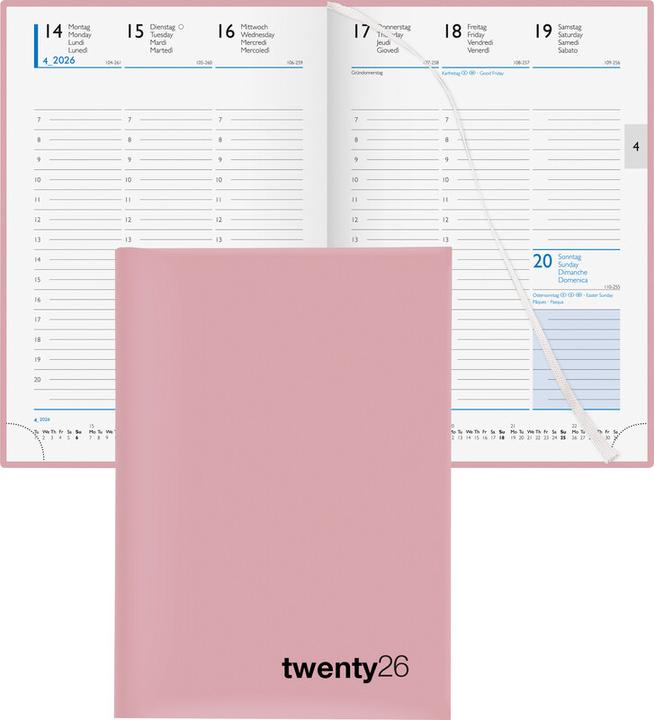 Produktbild Biella Geschäftsagenda Colorful 7 (14.5 x 20.5 cm)