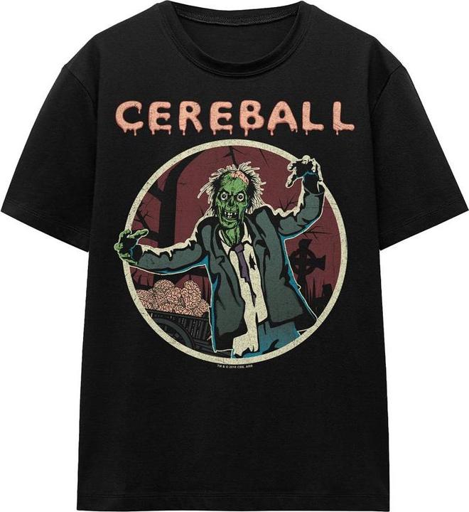 Actual product image Hell Fest Unisex Adult Cereball T-Shirt (XXL)