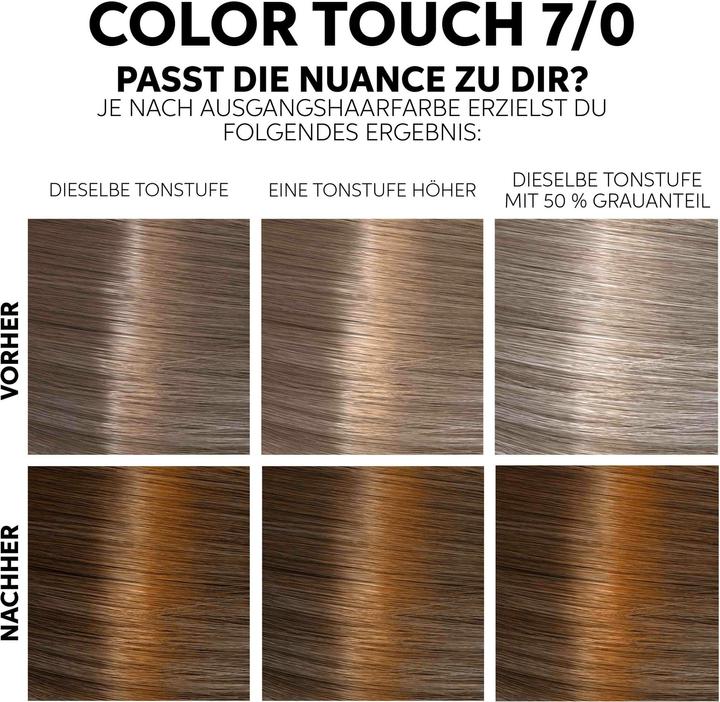 Actual product image Wella Colour Touch Fresh-Up Kit (7/0 medium blonde)