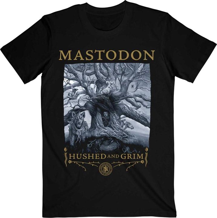 Universal Textiles Unisex Adult Hushed & Grim Cotton T-Shirt