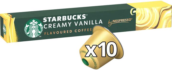 Starbucks Creamy Vanilla by Nespresso (10 x Port.)