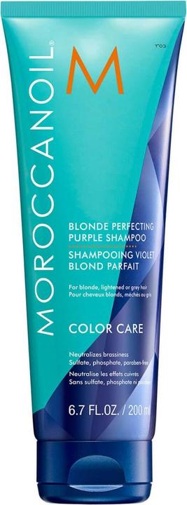 Produktbild Moroccanoil Color Care Blonde Perfecting Purple (200 ml, Silbershampoo)