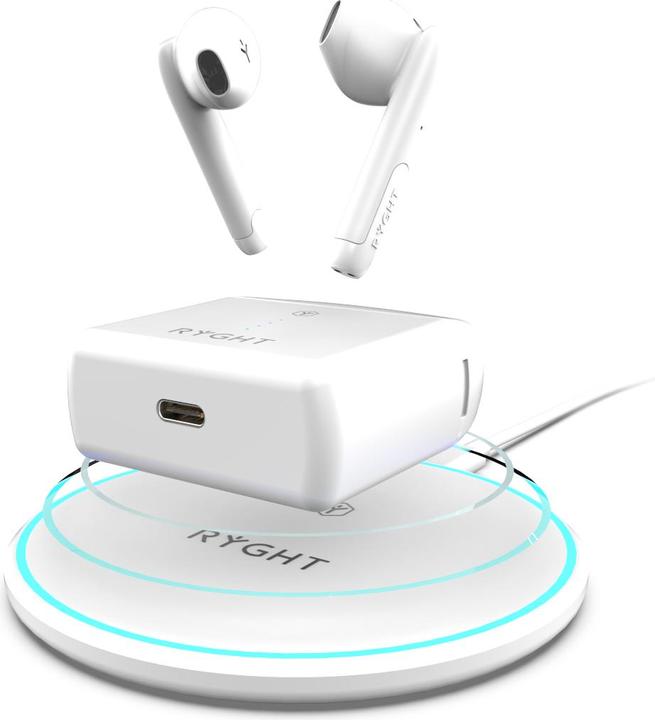 Actual product image Ryght NEMESIS+ Bluetooth® HiFi In Ear Headphone In Ear Headset, Volume Control, Touch Control (22 h, Wireless)