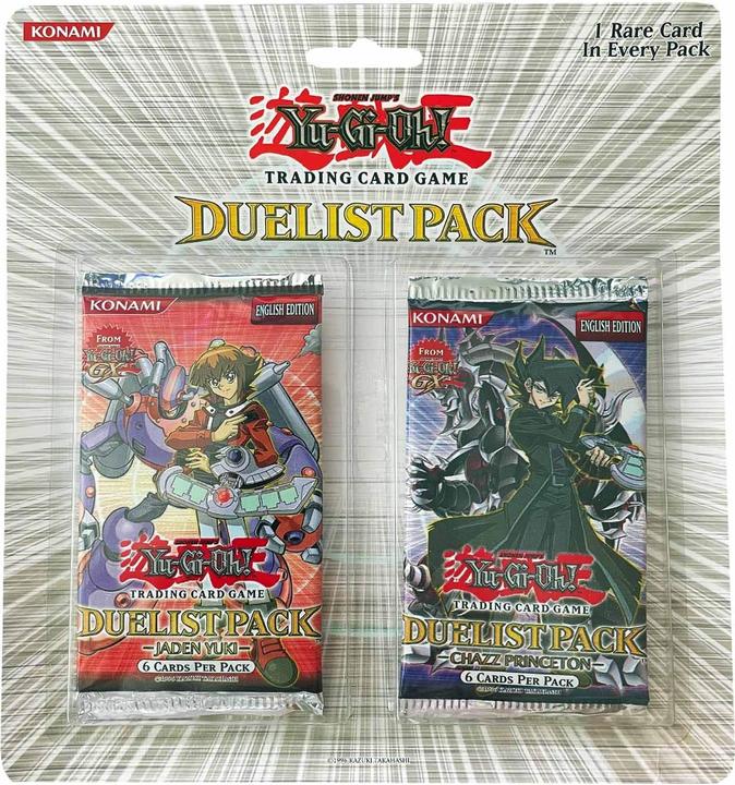 Produktbild Yu-Gi-Oh Jaden Yuki and Chazz Princeton Duelist Blister 2-Pack”‹ -!”‹ - EN (Englisch, Blister Pack)