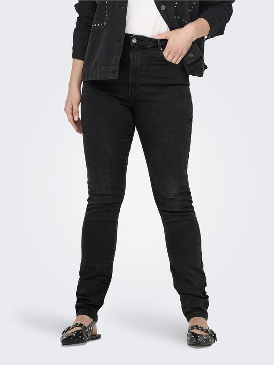 Image du produit Only CARFOREVER Hohe Taille Skinny Fit Jeans Skinny Jeans (46)