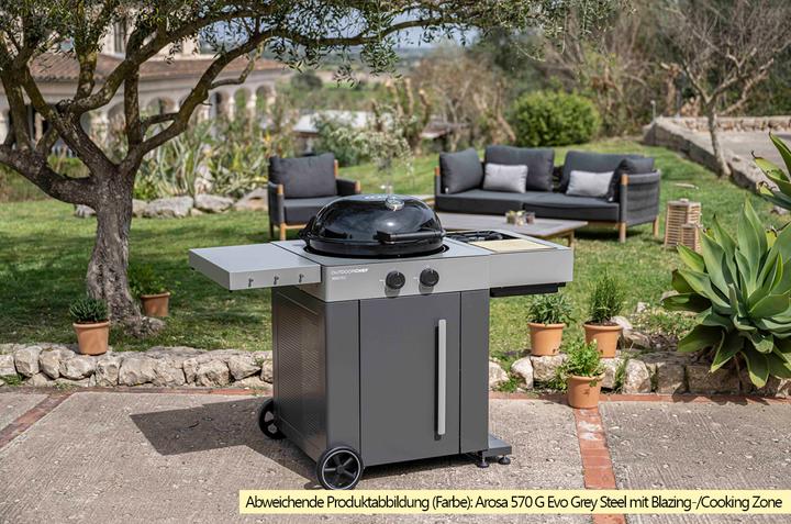 Actual product image Outdoorchef AROSA 570 G EVO PLUS BLACK 50MBAR (15.70 kW)