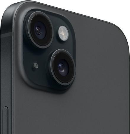 Actual product image Re!commerce iPhone 15 128GB Noir AB - Comme neuf (128 GB, Black, 6.10", 48 Mpx, SIM + eSIM, A / Like new)