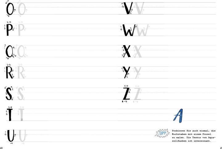 Produktbild Handlettering u. Schmuckelemente (Deutsch, Anna-Katharina, Stahl, 2020)