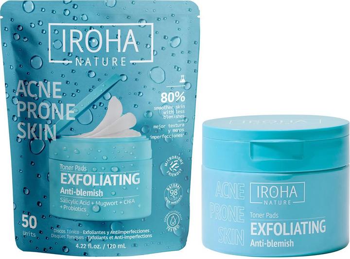 Image du produit Iroha Nature Pads Anti Blemish Toner (Gommage)