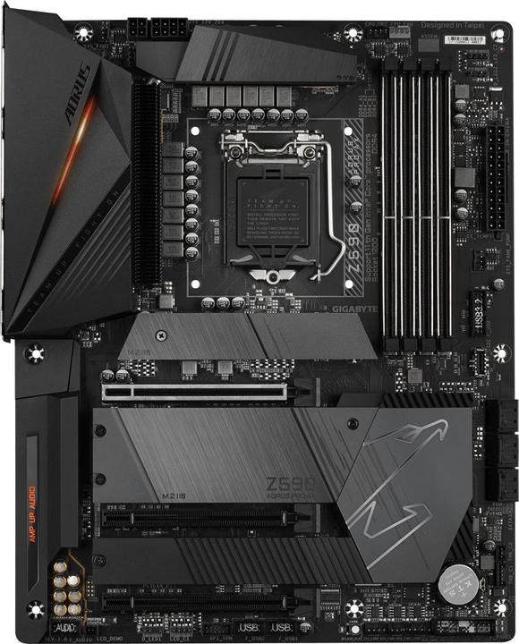 Actual product image Gigabyte Z590 Aorus Pro AX (LGA 1200, Intel Z590, ATX)