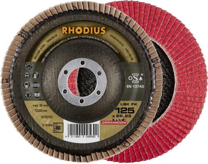 Actual product image Rhodius LSK FK serrated lock washer 2223 P80 (80)