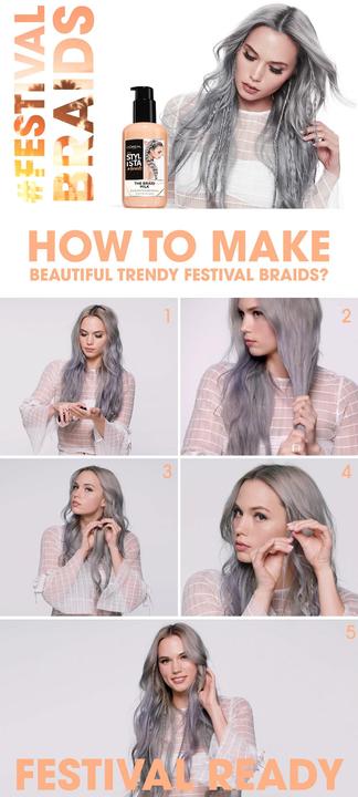 Image du produit L'Oréal Paris Stylista The Braid Milk (Crème capillaire, 200 ml)