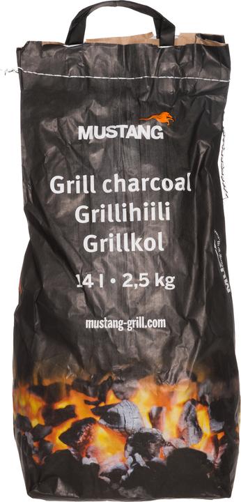 Mustang Grill Grilling Charcoal, 2.5 kg (2.50 kg)