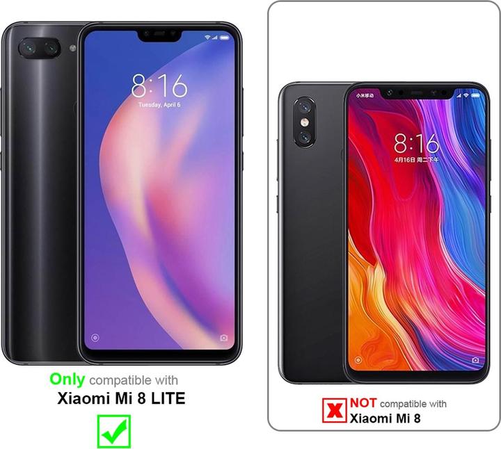 Image du produit Cadorabo Book avec fonction stand Cover (Mi 8 Lite)