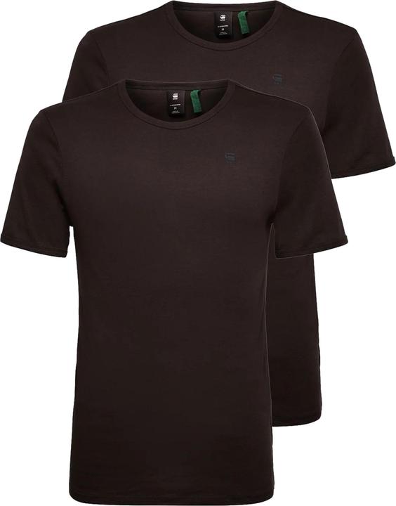 Produktbild G-Star T-Shirt 2 Pack R-Neck T-Shirts 2er Pack Basic Rundhals Rib Jersey (XXL)