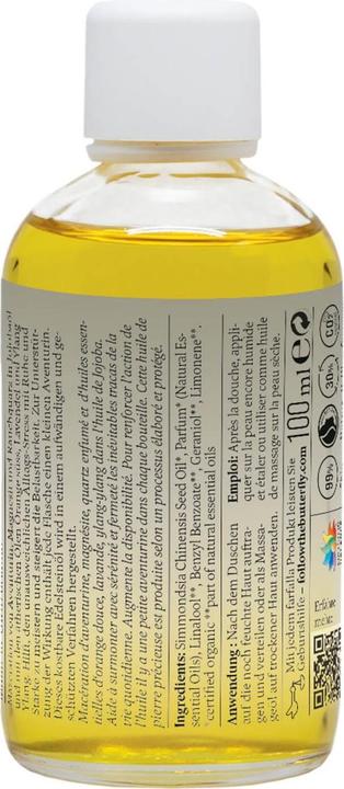Image du produit Farfalla Huile aux pierres précieuses anti stress (Huile pour le corps, 100 ml)