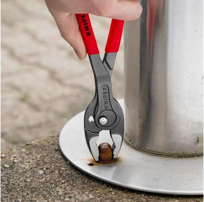 Image du produit Knipex Pince frontale TwinGrip 82 01 250 (rouge, longueur 250mm) (250 mm)