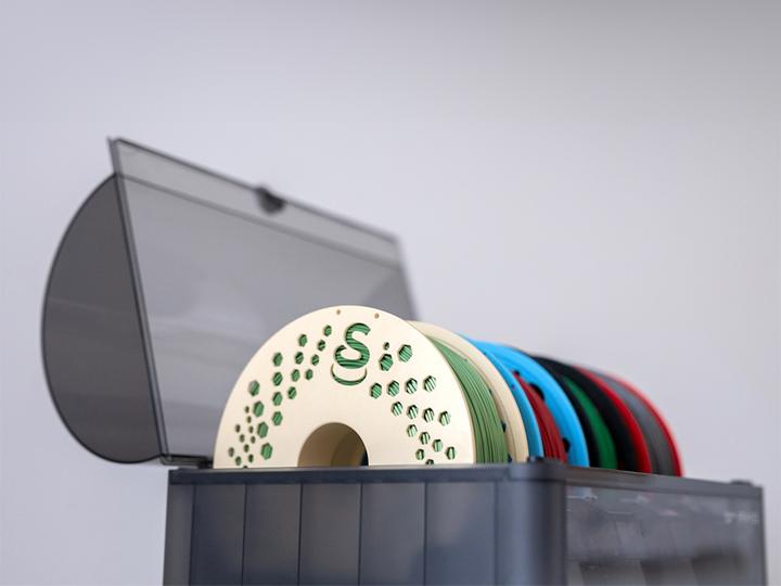Actual product image Filament High Speed PLA Refill Traffic Red 1kg 1.75mm (PLA, 1.75 mm, 1000 g, Red)