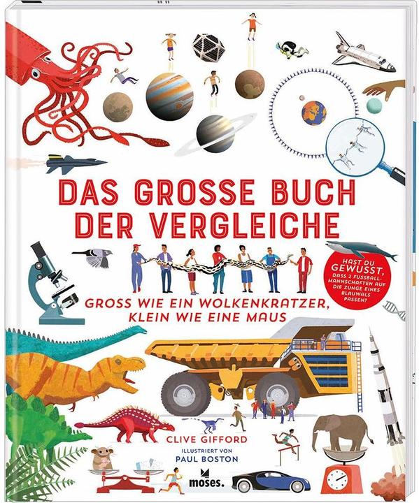 Das grosse Buch der Vergleiche (Deutsch, Clive Gifford, 2019)