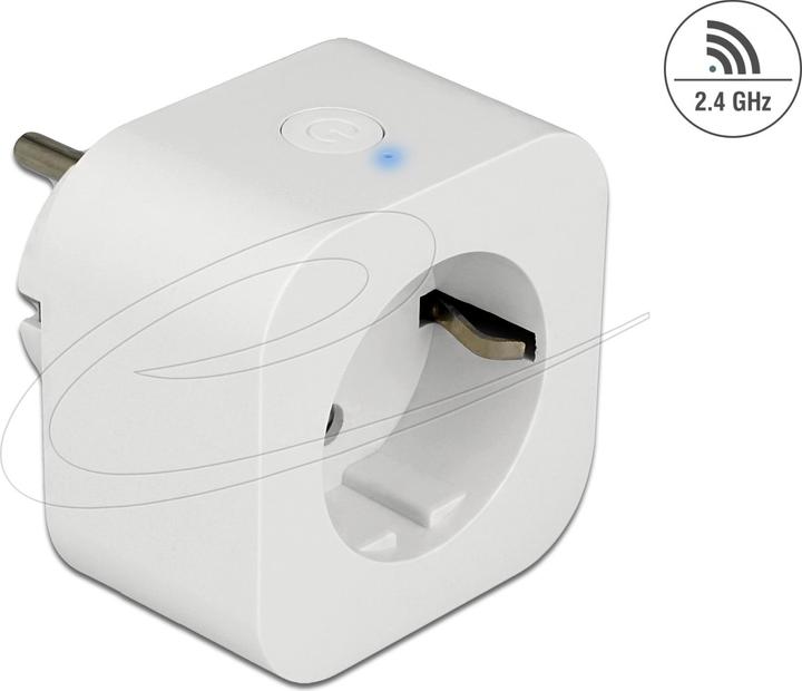 Produktbild Delock Steckdosen Schalter mit Tasmota Firmware (CEE 7/3)