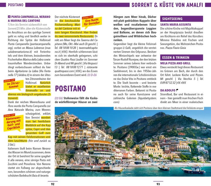 Actual product image Reiseführer Golf von Neapel, Amalfi, Ischia, Capri, Pompeji, Cilento (German, Bettina Dürr, Stefanie Sonnentag, 2023)