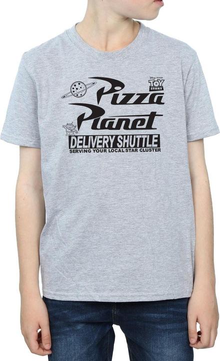 Immagine prodotto Disney Toy Story Pizza Planet Logo Maglietta Ragazzi (140, 146)