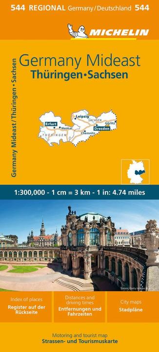 Image du produit Michelin Thuringe, Saxe