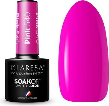 Produktbild Claresa Soak Off Uv/Led Pink Gel Polish 540 5G (Pink, UV-Gel Lack)