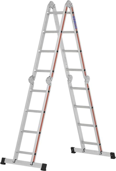 Hymer-Leitern Multipurpose ladder 4043 size 4x4 (Stepladder, Single ladder)