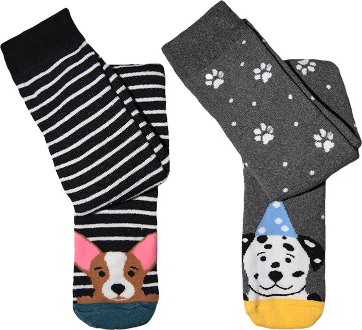 Image du produit Simply Essentials Chaussettes Femme Chiens Welly (pack de 2) (lot de 2, 37 - 40.5)