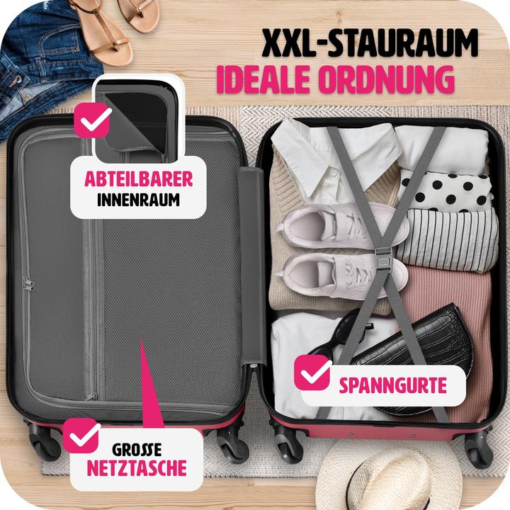 Immagine prodotto tectake Set di valigie rigide (95 l, M (50 - 90l), L (90 - 115l))