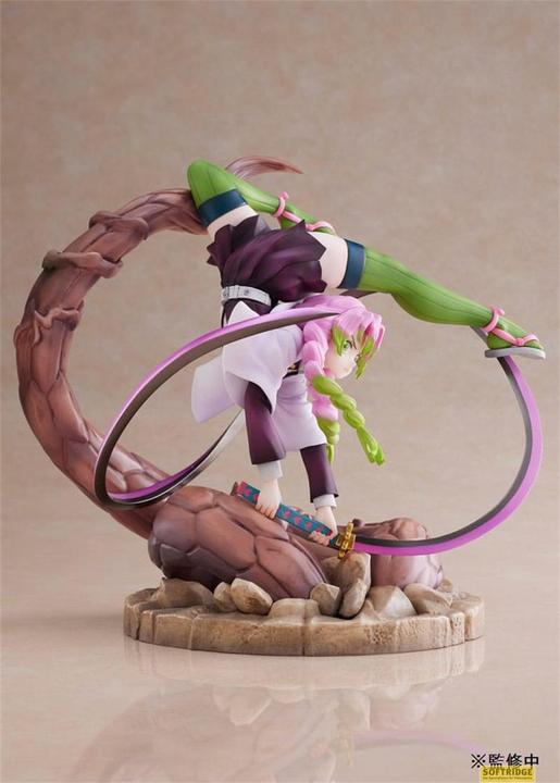 Actual product image Aniplex Demon Slayer: Kimetsu no Yaiba statuette 1/8 Mitsuri Kanroji 19 cm