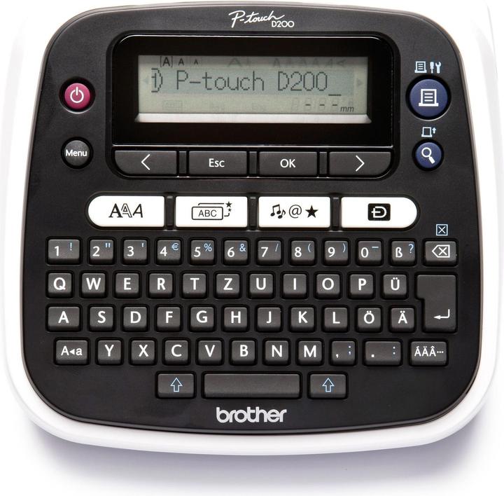 Actual product image Brother Pt-D200bw