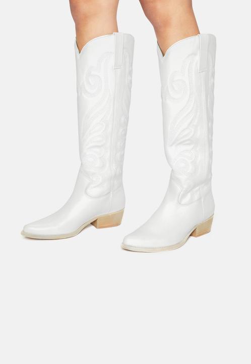 Produktbild Felmini Der Cowboy-Stiefel mit Absatz von, zeichnet sich durch eine wunderschöne Stickerei am Schaft (38)