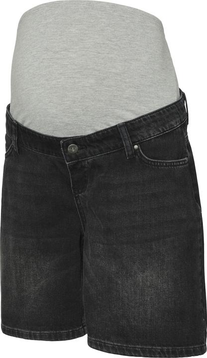 Mamalicious Normal geschnitten Mid Rise 5-Pocket-Shorts Jeans-Shorts