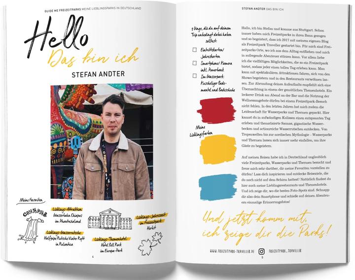 Produktbild GuideMe Travel Book Die 30 besten Freizeitparks Deutschlands – Reiseführer (Deutsch, Stefan, Andter, 2023)