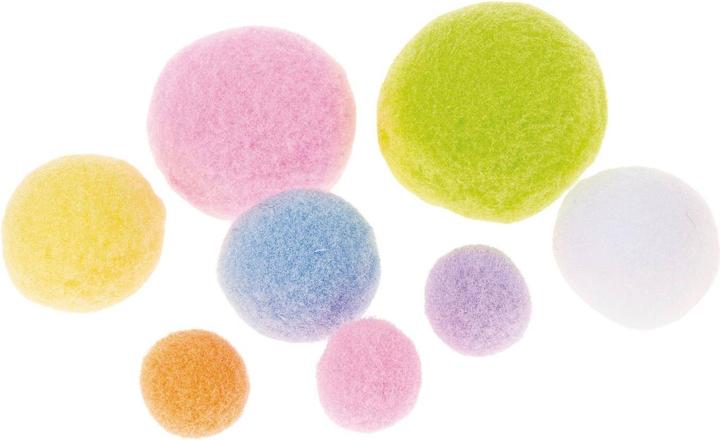 Actual product image Playbox Pompoms pastel - 100 pieces